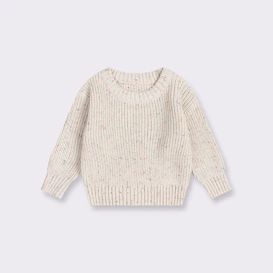 Loose Knitted Children's Sweater for Autumn & Winter Kia Day Design