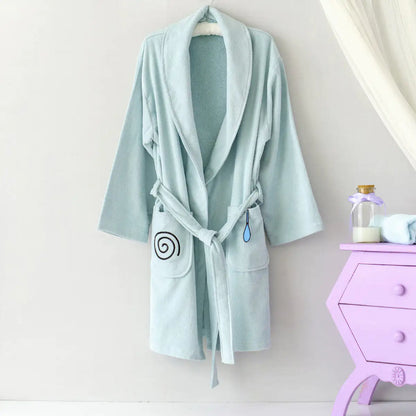 Milk and Moo Sangaloz Velvet Mother Bathrobe