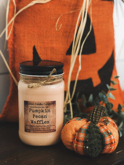 Pumpkin Pecan Waffles Candle - - Candles & Melts