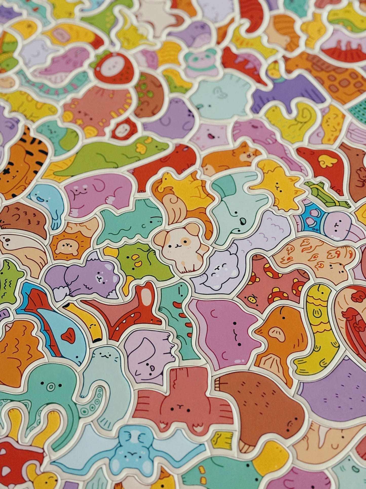 Kawaii Creatures Cute Cluster Puzzle (signed) - -