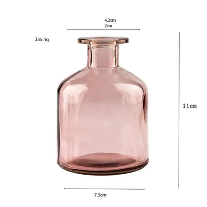Nordic Glass Flower Vase Decor Kia Day Design
