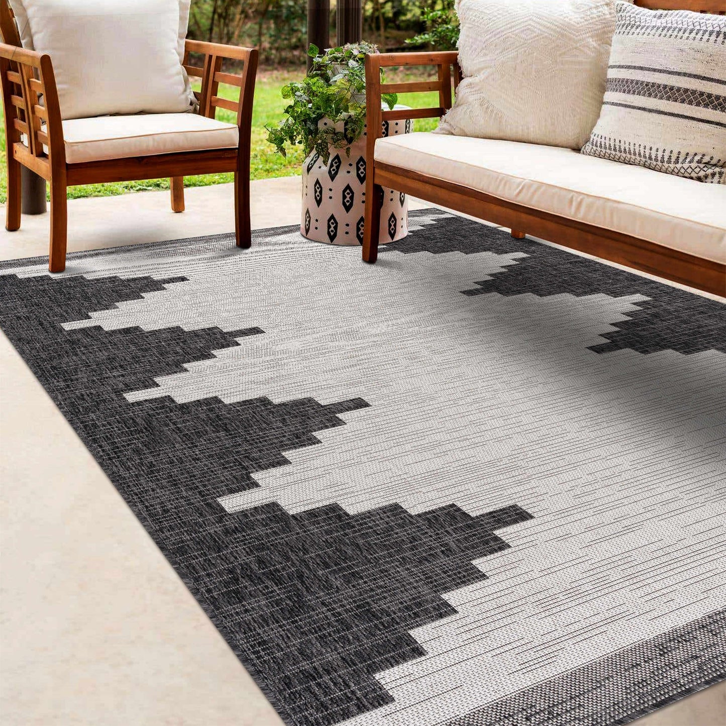 Djugun Outdoor Rug - - Rugs