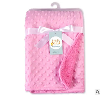 Baby Blanket Wrap Pink 102x76 centimeter