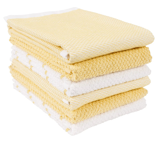 Set of 6 Ayesha Curry Mixed Utility Kitchen Towel - Kia Day Design