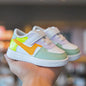 Leather Multicolor Toddler Rubber Shoes - Kia Day Design