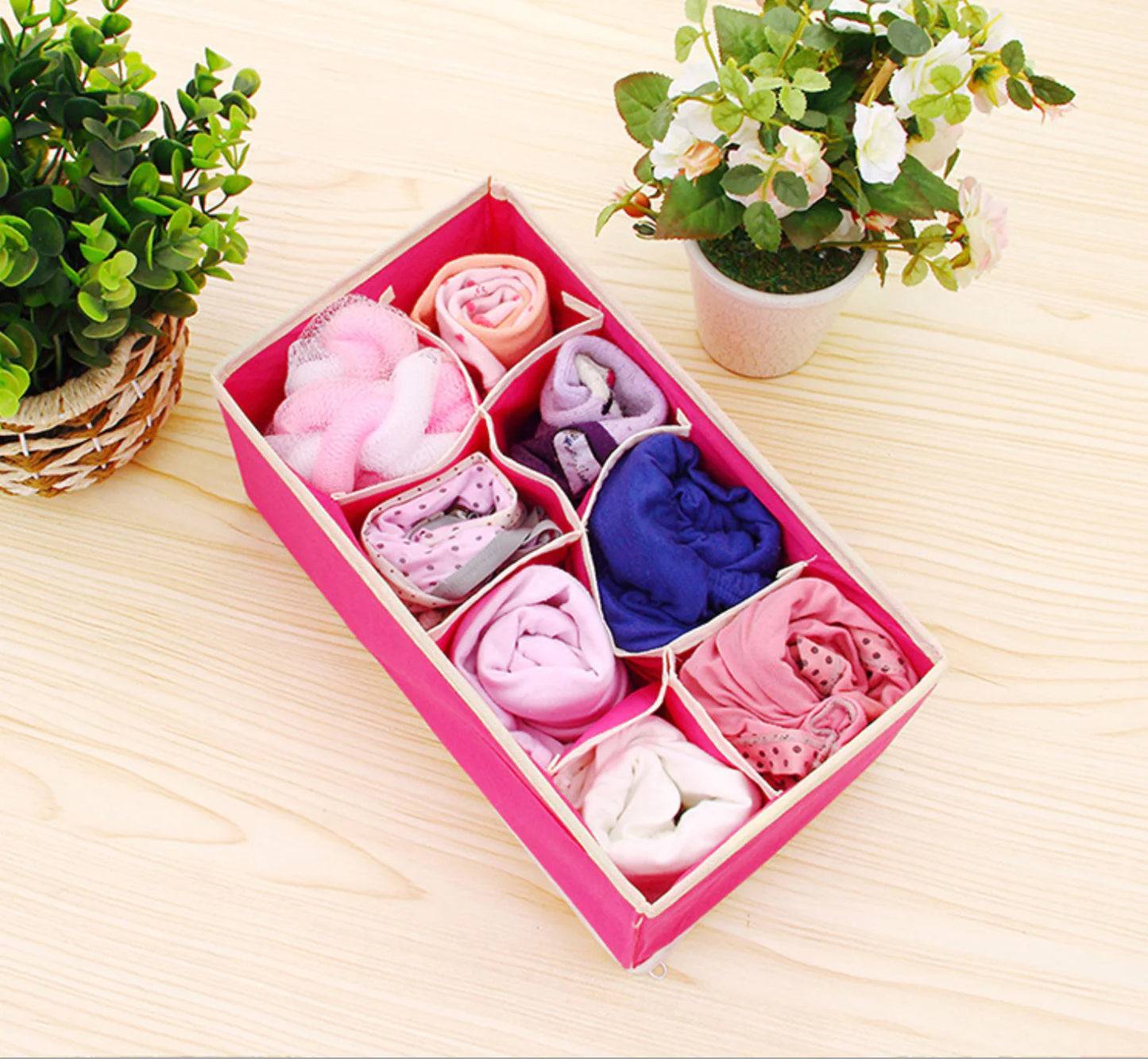 Multicolor Lingerie Storage Box Set