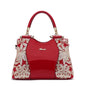 Womens Designer Leather Handbags Red