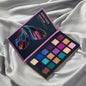 18-Color Butterfly Flame Eyeshadow Palette - Purple - eyeshadow