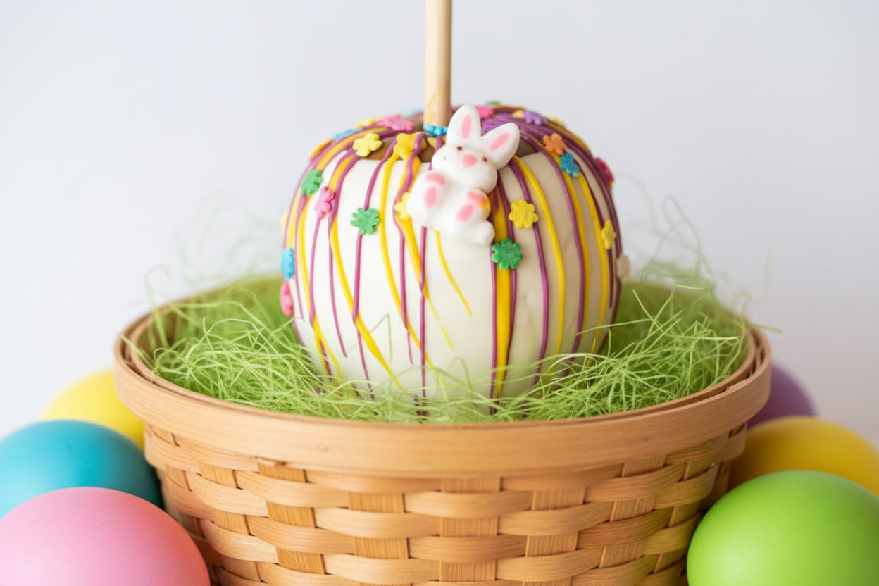 Easter Gourmet Caramel Apple- My Favorite Sweet Shoppe Pittsburgh- {{Product type}}