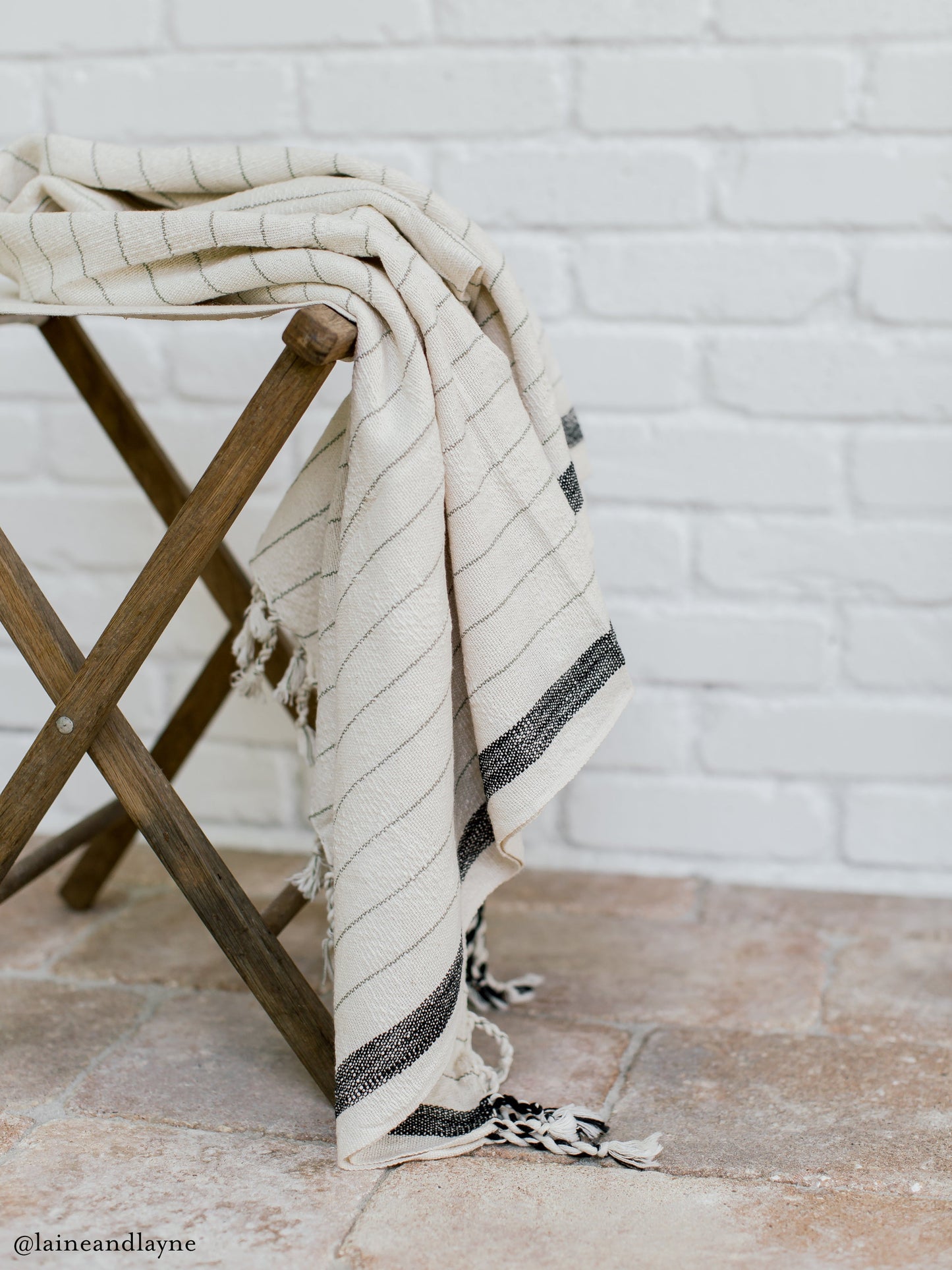 Drama Santuklu Cotton Linen Towel - - Towels