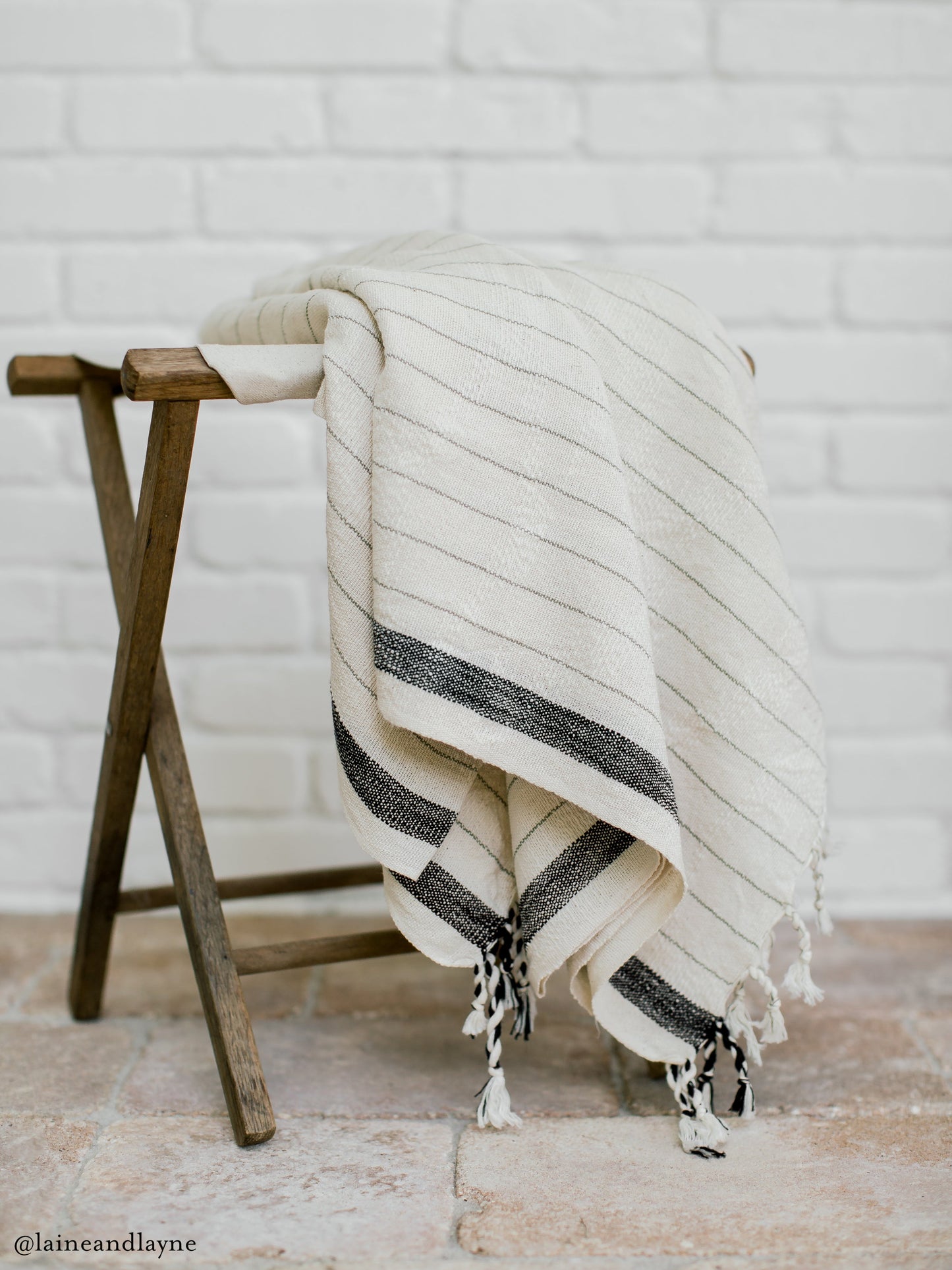 Drama Santuklu Cotton Linen Towel - - Towels