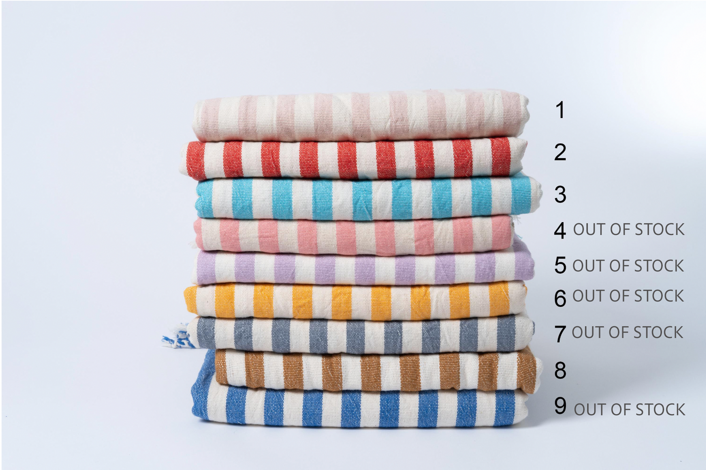 Girit Cotton Linen Towel Set - - Towels