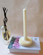 Lantern Pillar Candle | Sculptural Soy Wax | Handcrafted in USA - Classic - candles