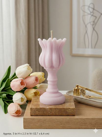 Tulip Candle | Chic Home Decor - Pale Orchid - candles