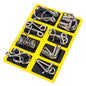 Metal Montessori IQ Brain Teaser Puzzle Sets Yellow