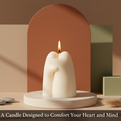 Emotional Support Candle | Comfort & Calm - White - candles