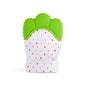 Baby Teething Mitten Green