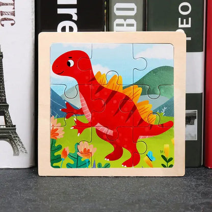 Kids Wooden 3D Puzzle - Kia Day Design