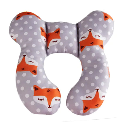 New Protective Baby Travel Pillow Fox