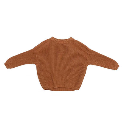 Baby Winter and Autumn Sweaters Brown 4 Years Old