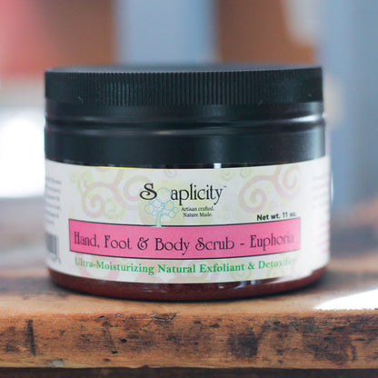 Euphoria Hand, Foot & Body Sugar Scrub - - Body Scrub