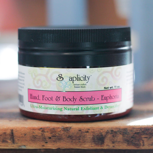 Euphoria Hand, Foot & Body Sugar Scrub - - Body Scrub