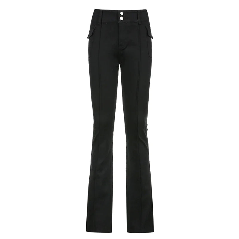 Retro Low Rise Jeans - Kia Day Design