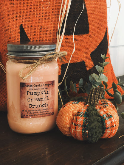 Pumpkin Caramel Crunch Candle - - Candles & Melts