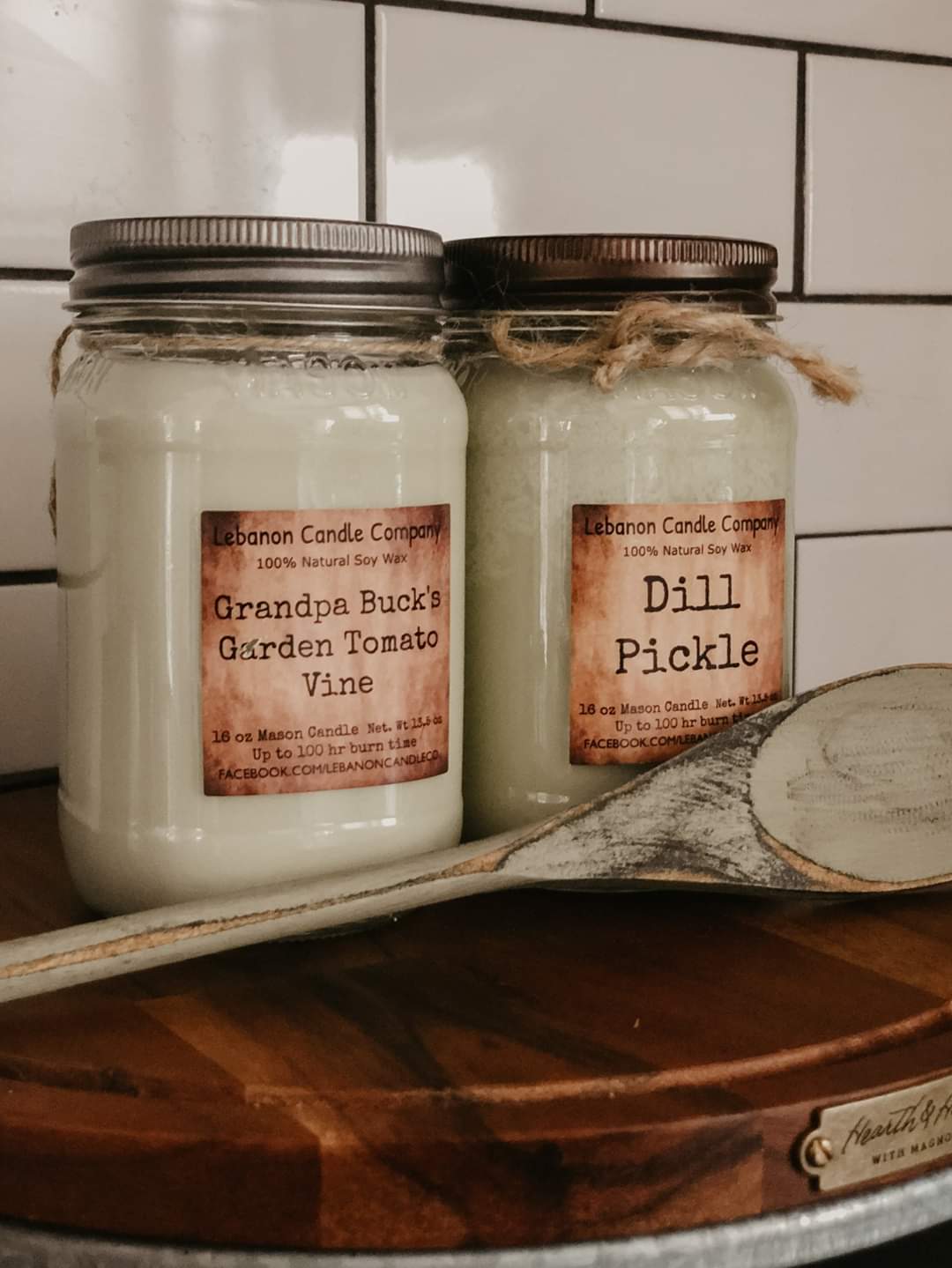 Grandpa Buck's Garden Tomato Vine Candle - - Candles & Melts