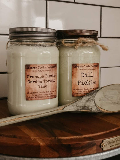 Grandpa Buck's Garden Tomato Vine Candle - - Candles & Melts