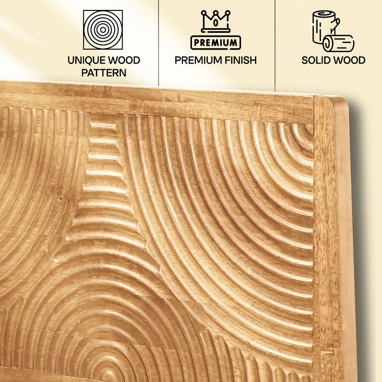 Harmony Solid Wood Bed Frame - - Bed Frame