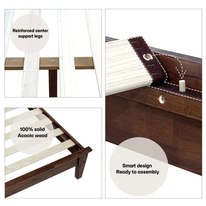 Kaylin Solid Wood Bed Frame - - Bed Frame