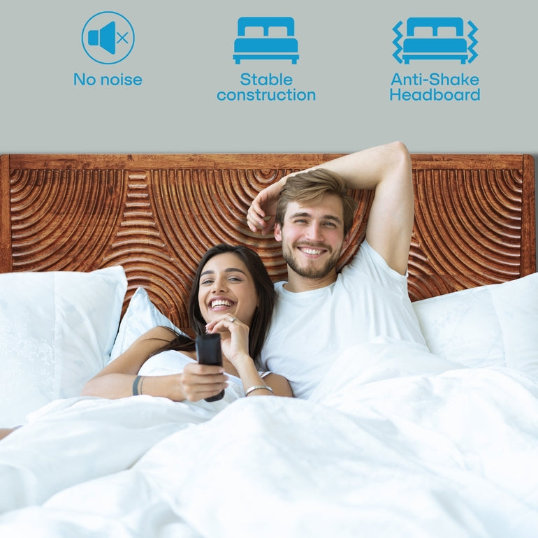 Harmony Solid Wood Bed Frame - - Bed Frame