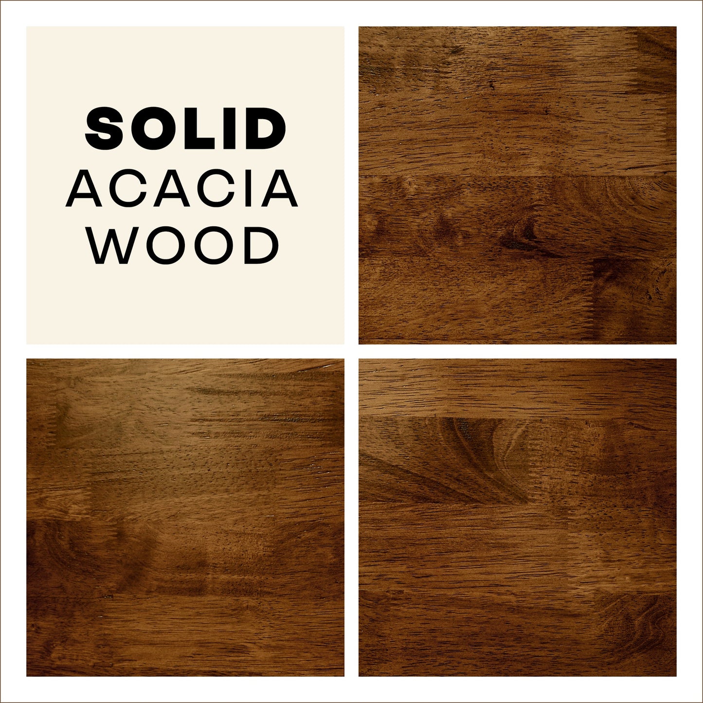 Kaylin Solid Wood Bed Frame - - Bed Frame