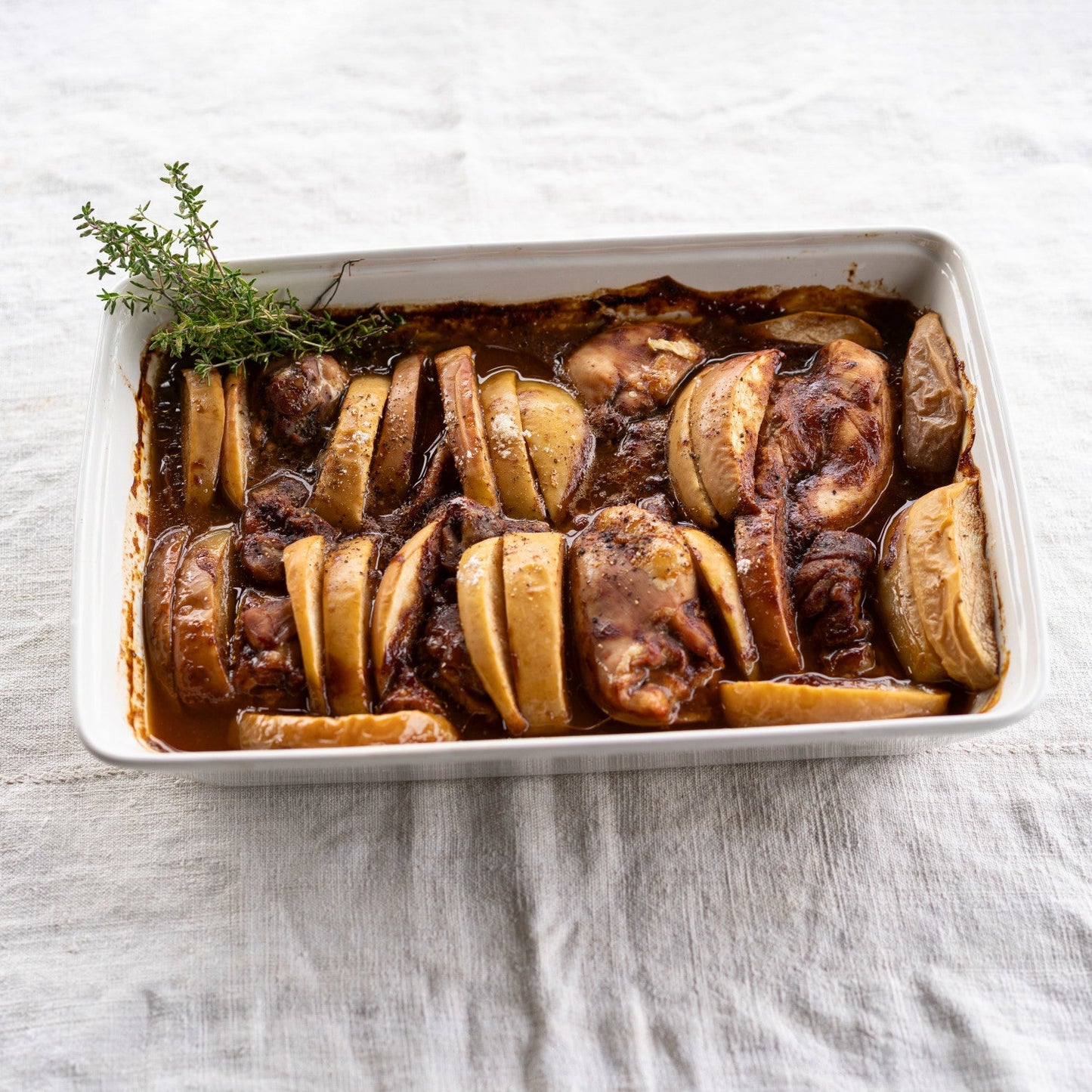 Sweet + Spicy Apple Cinnamon BBQ Sauce | Finch & Fennel - - Kitchen & Bath