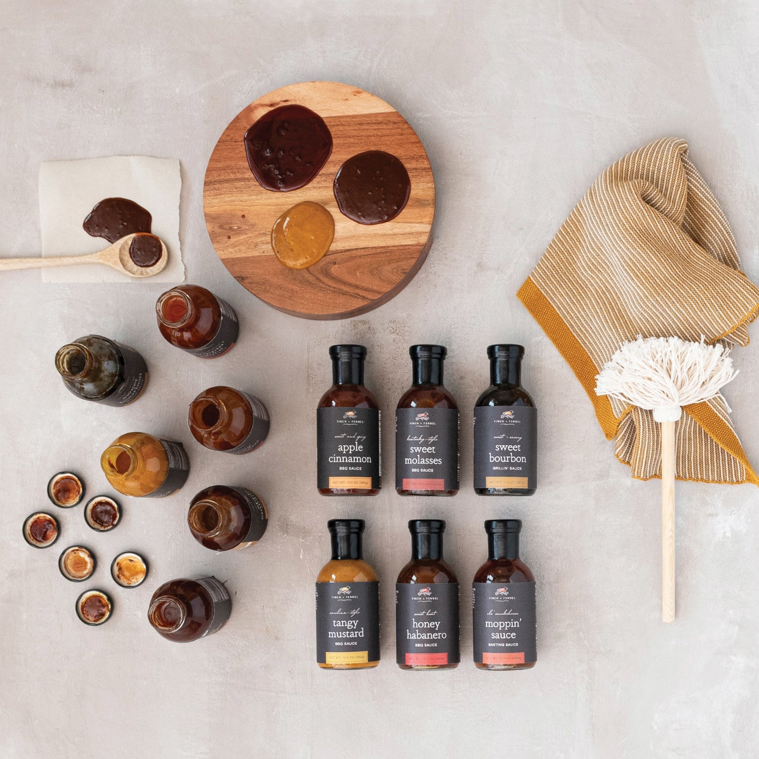 Sweet + Spicy Apple Cinnamon BBQ Sauce | Finch & Fennel - - Kitchen & Bath