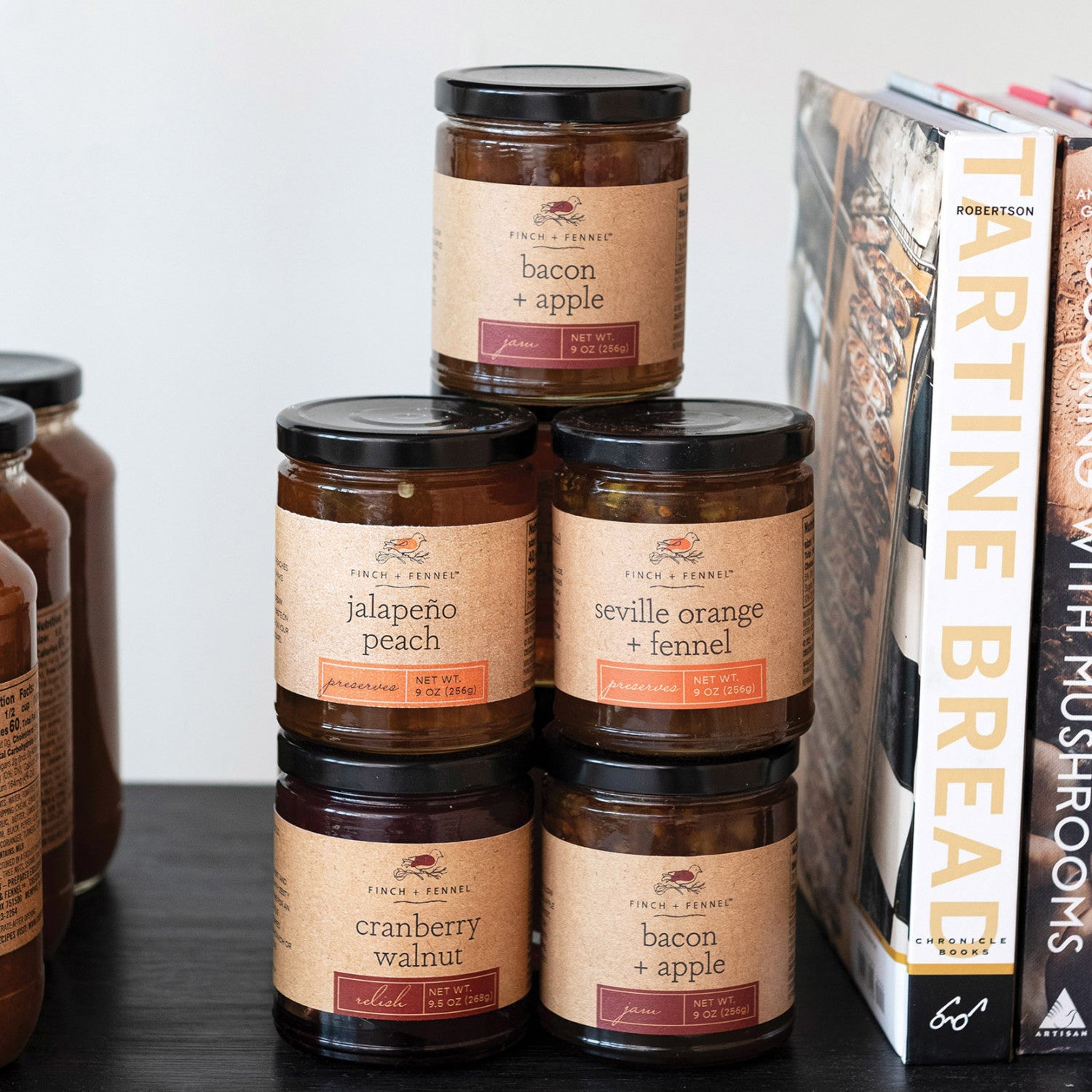 Jalapeño Peach Preserves - Sweet & Spicy Fruit Spread | Finch & Fennel - - Kitchen & Bath