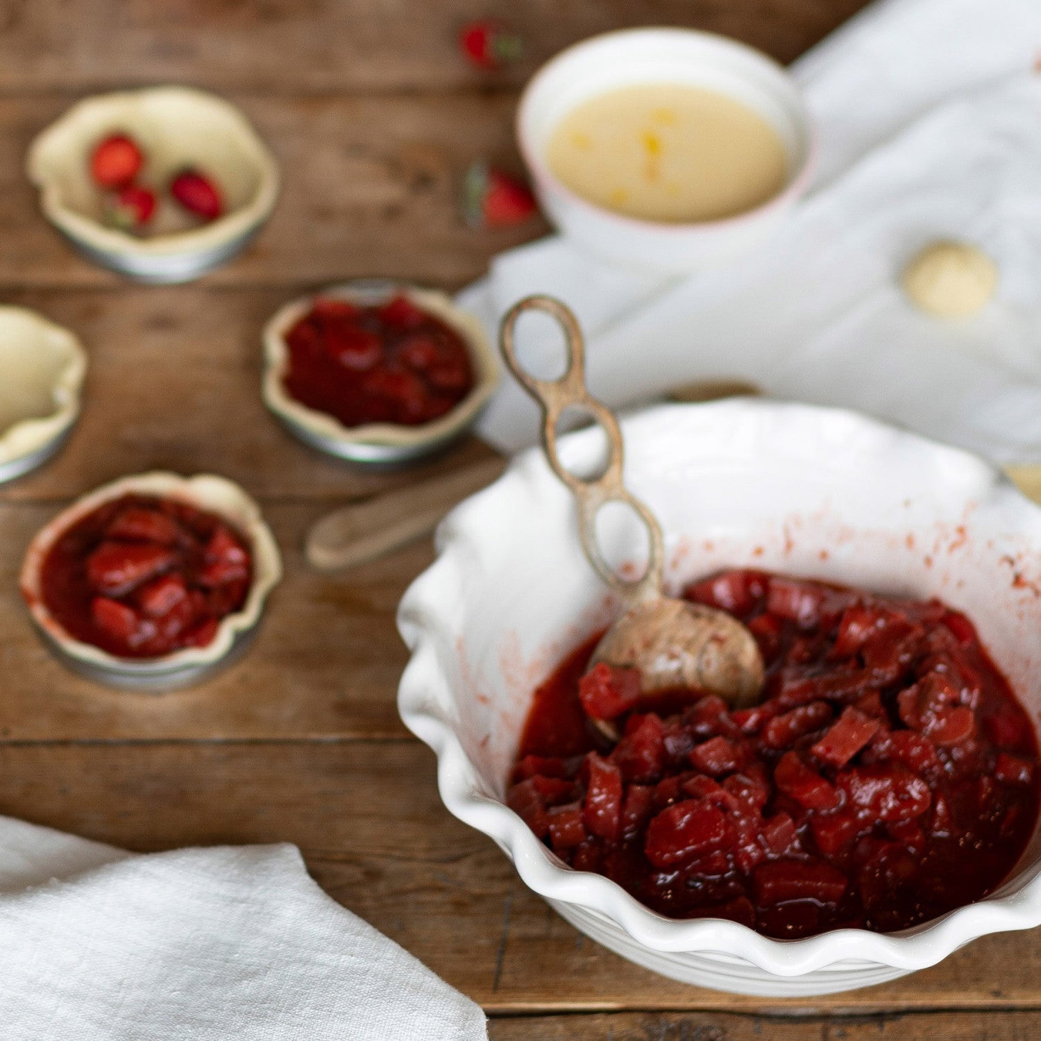 Strawberry Rhubarb Preserves | Finch & Fennel - - Kitchen & Bath