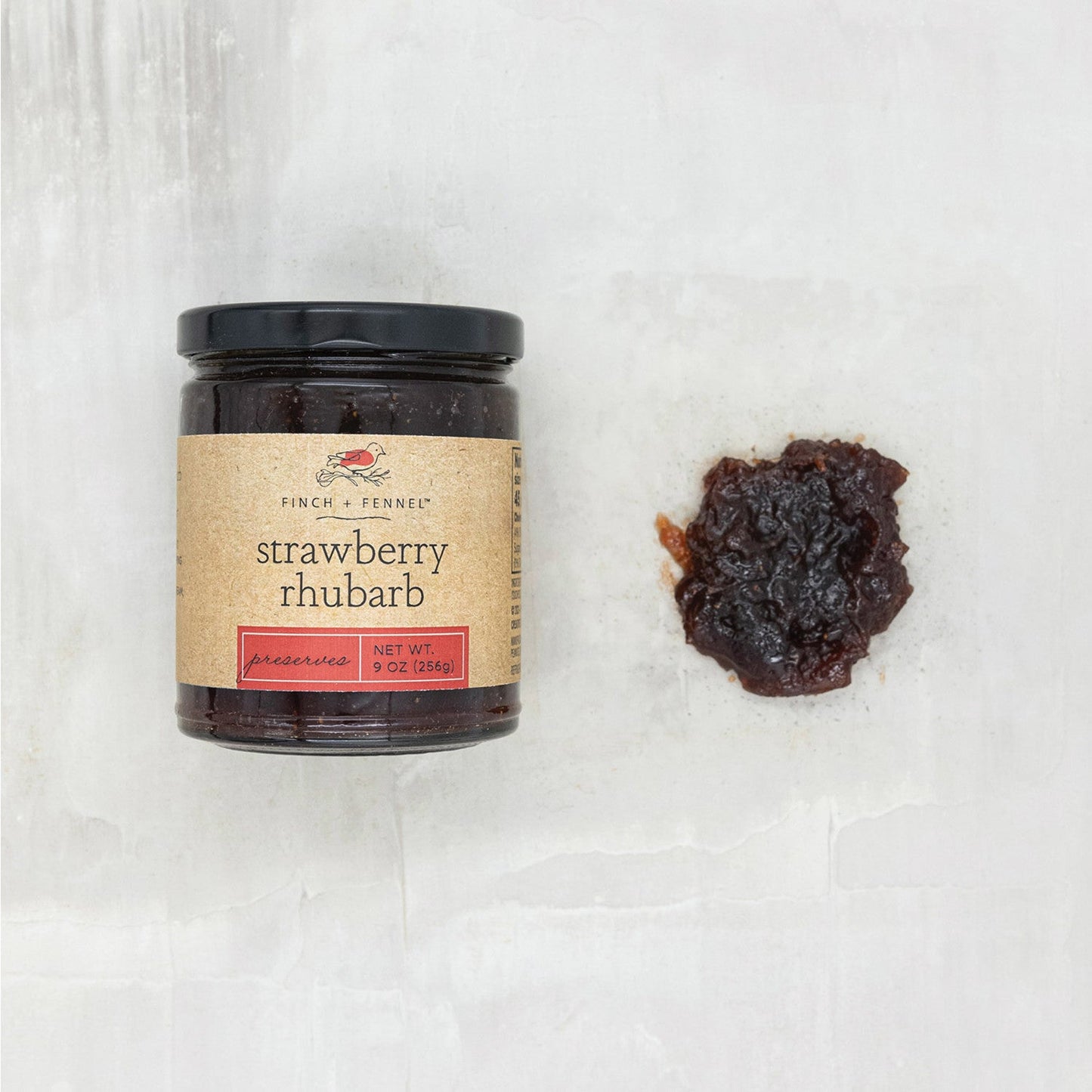 Strawberry Rhubarb Preserves | Finch & Fennel - - Kitchen & Bath
