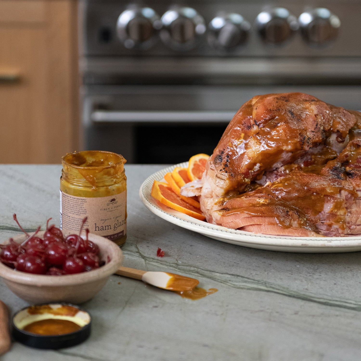 Sugar + Spice Ham Glaze | Finch & Fennel - - Kitchen & Bath