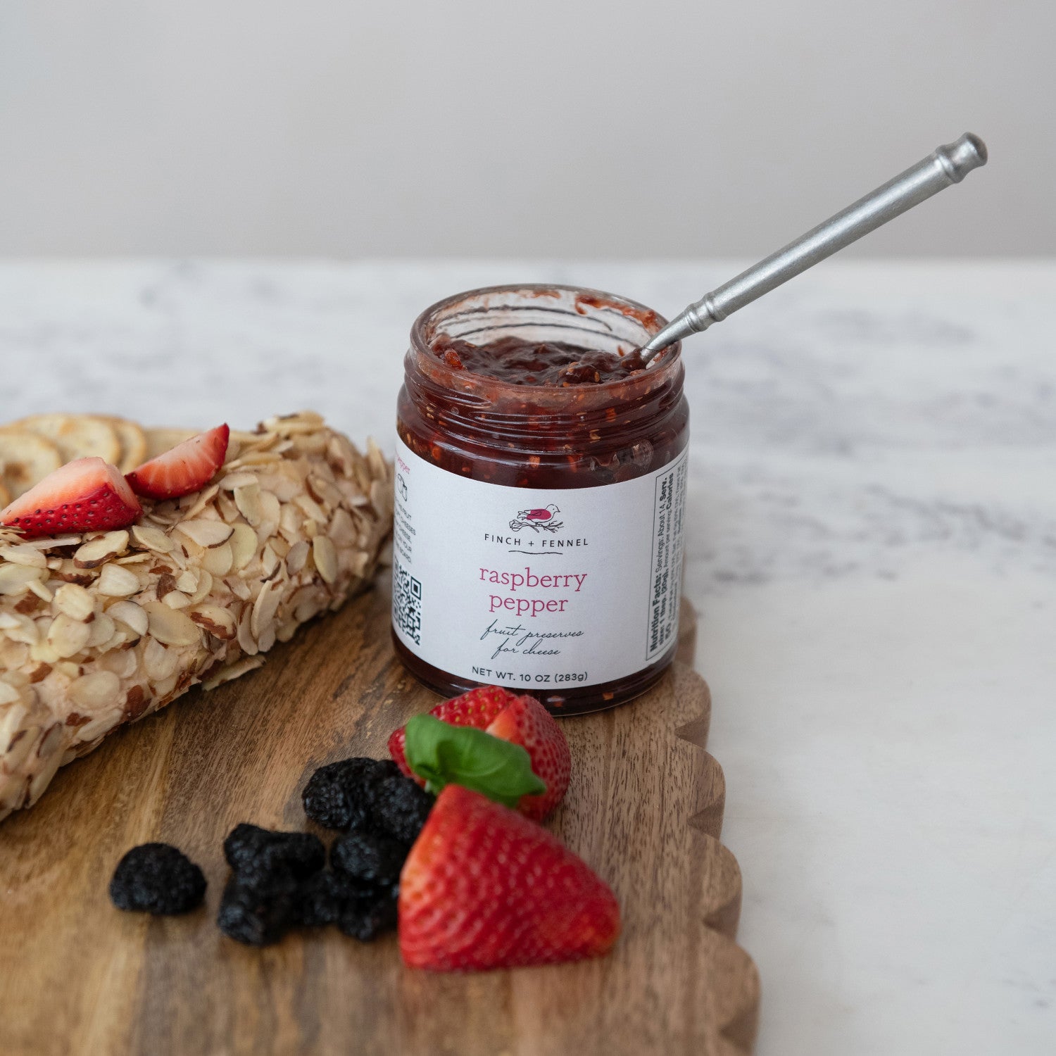 Raspberry Pepper Fruit Preserves | Finch & Fennel - - Kitchen & Bath