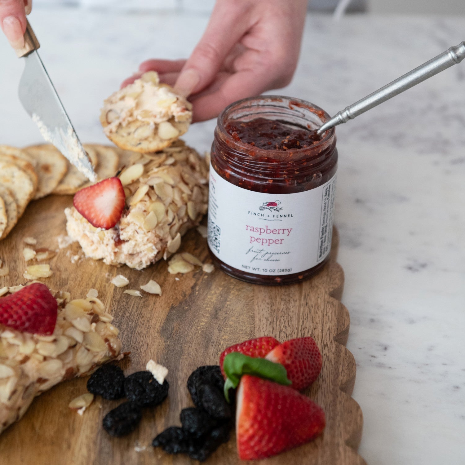 Raspberry Pepper Fruit Preserves | Finch & Fennel - - Kitchen & Bath
