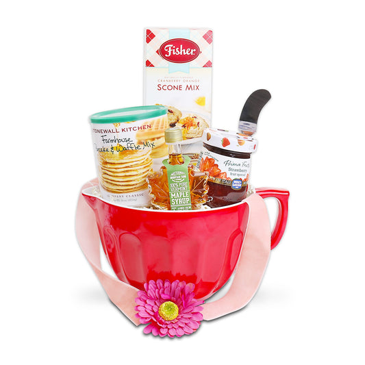 Homemade Morning Baking Gift Basket - - Gift Baskets