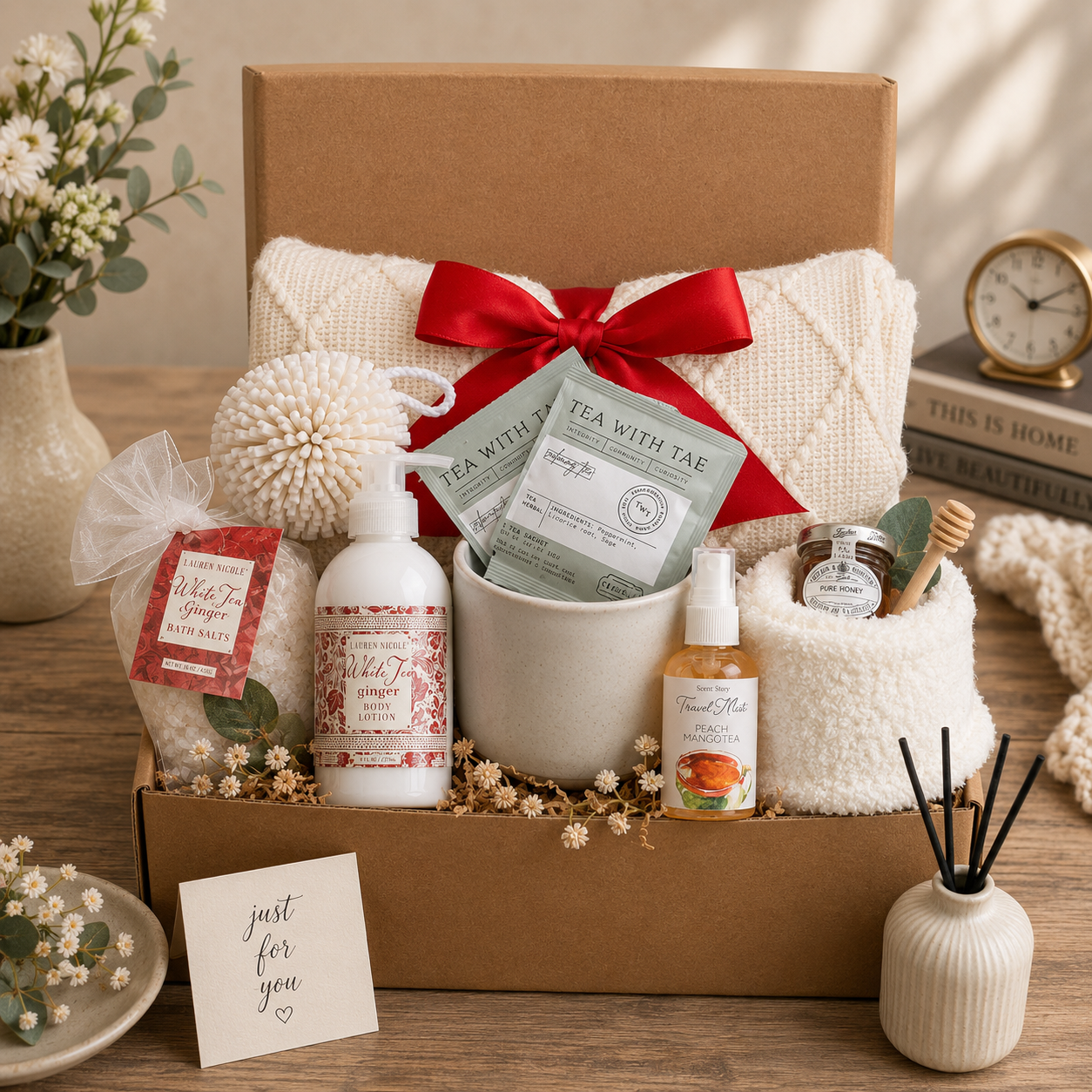 Thinking of You Gift Box - - Gift Baskets