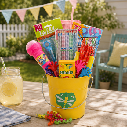 Food Free Jamboree Actvity Gift Basket - - Easter Gifts