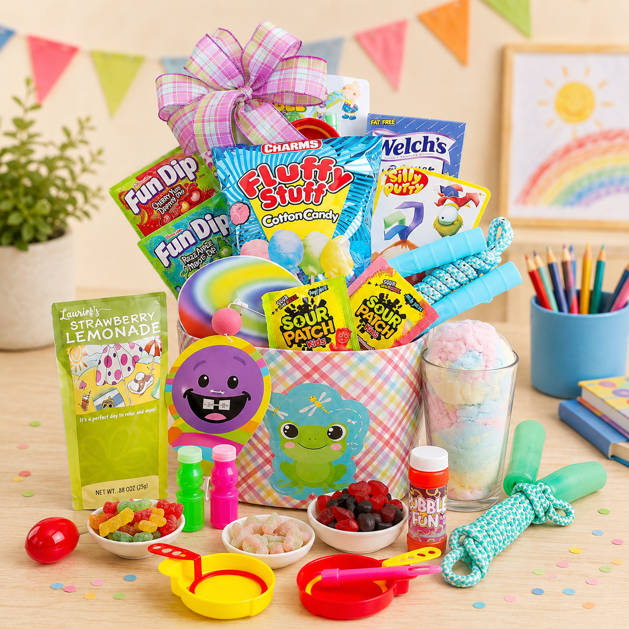 Outdoor Activity & Treats Gift Basket - - Gift Baskets