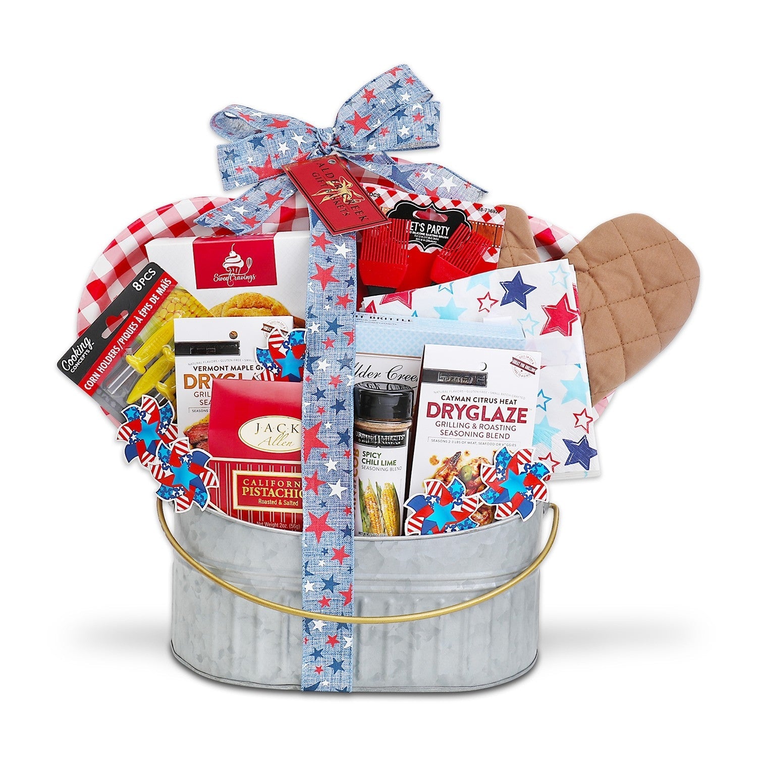 Grillin and Chillin BBQ Gift Basket for Summer - - Gift Baskets