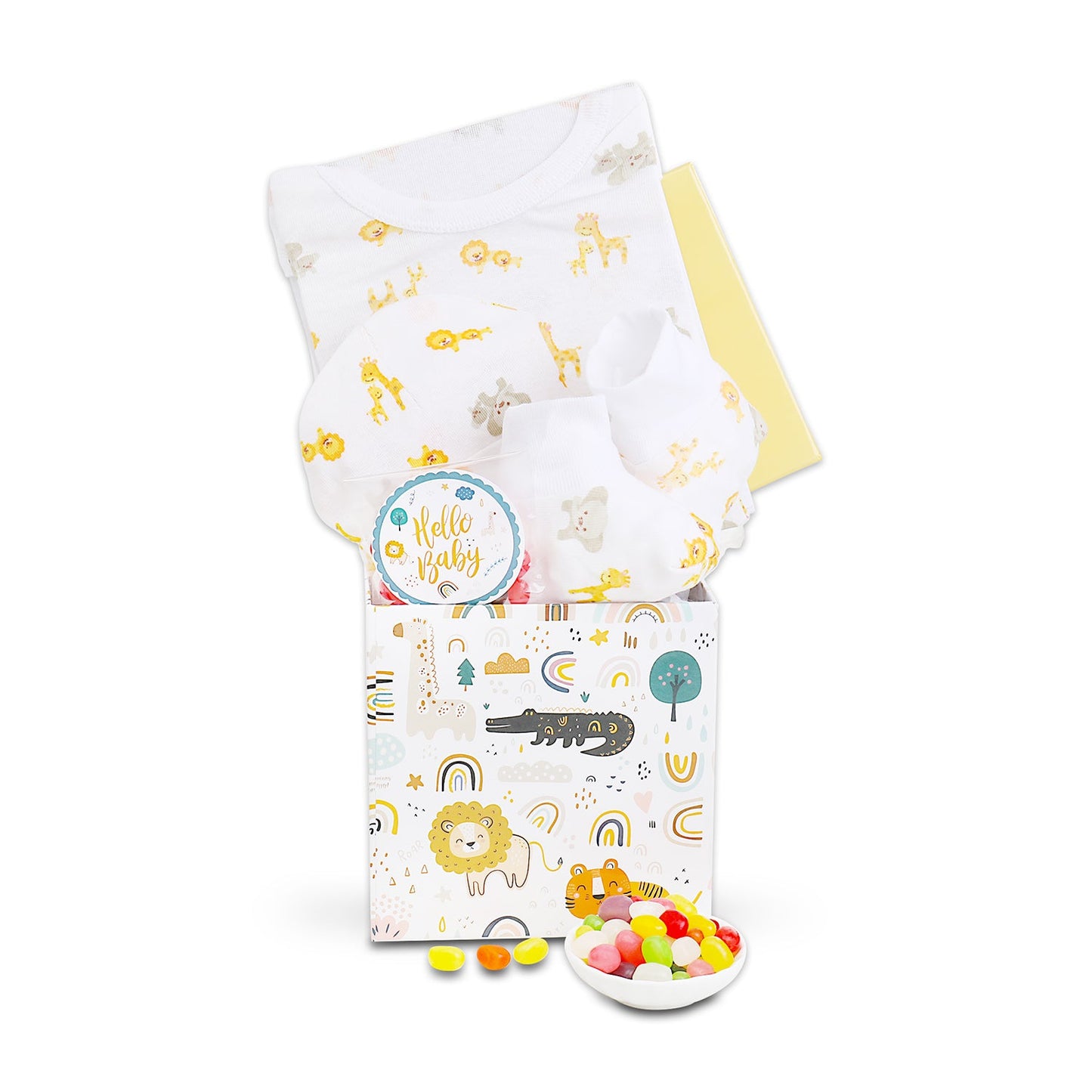 It's a Jungle Out There New Baby Gift Basket - - Gift Baskets