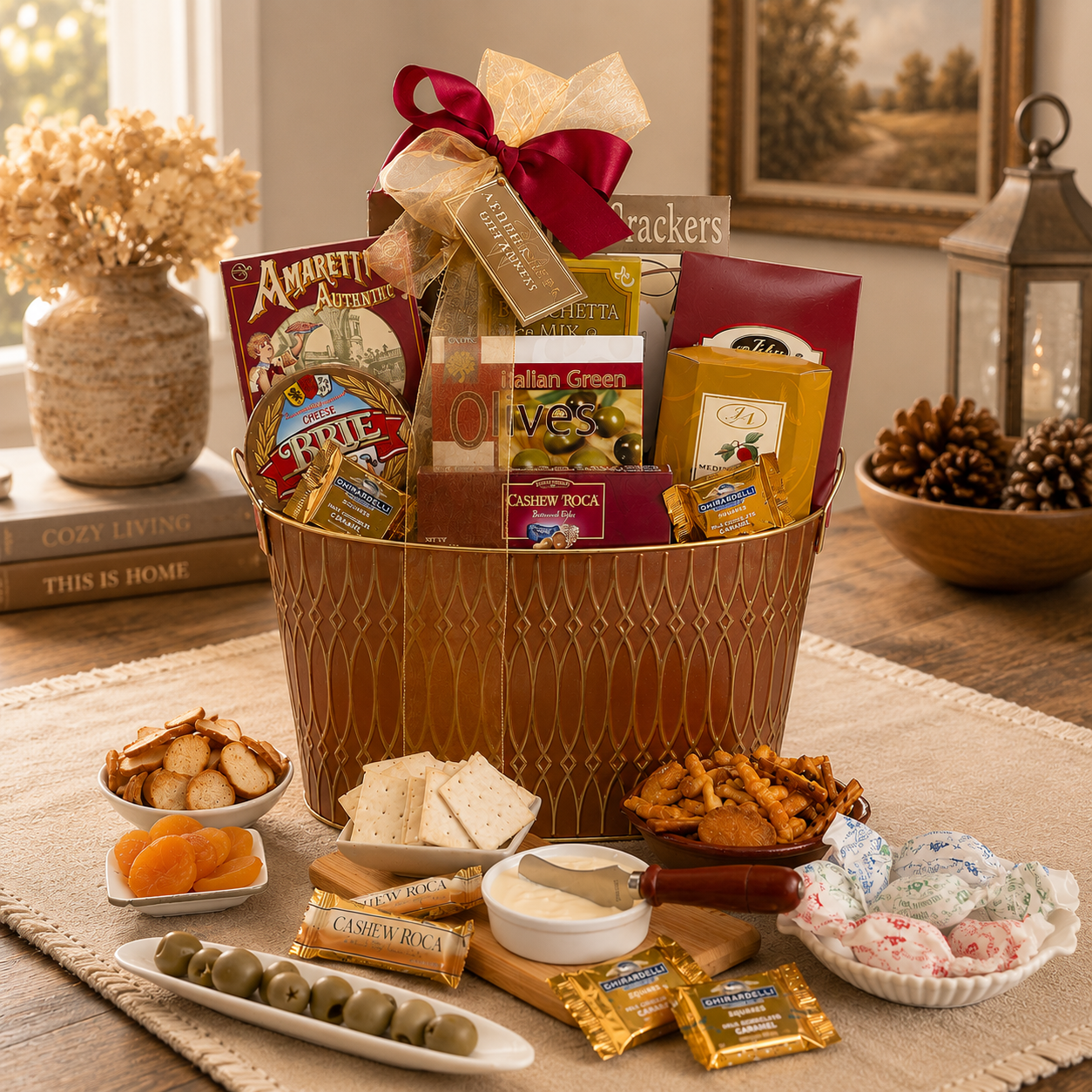 Lasting Impressions Gift Basket - - Gift Baskets