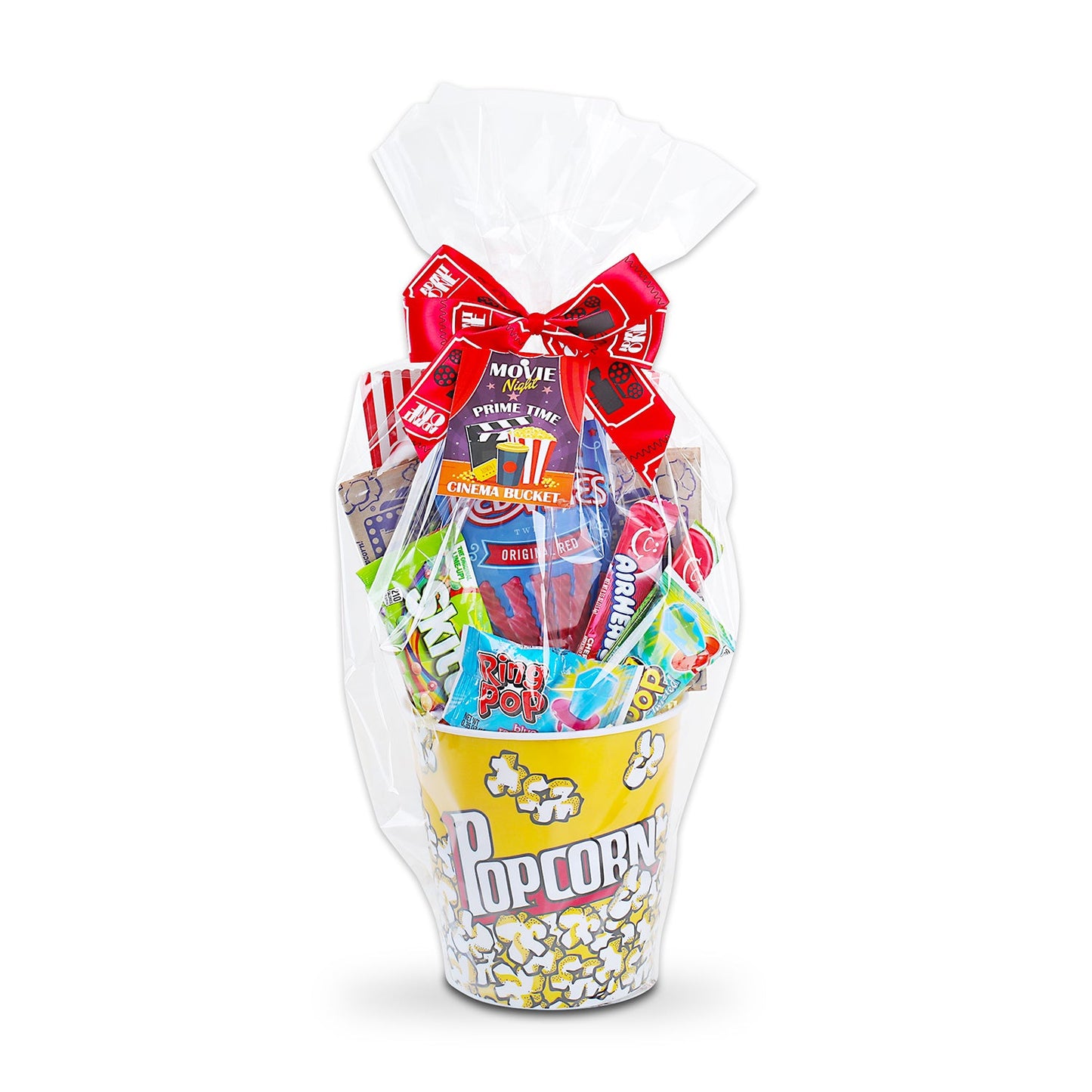 Pop-ular Movie Night Gift Basket - - Gift Baskets